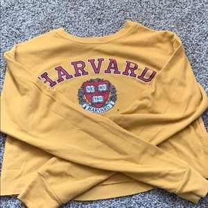 Long sleeve crop top!